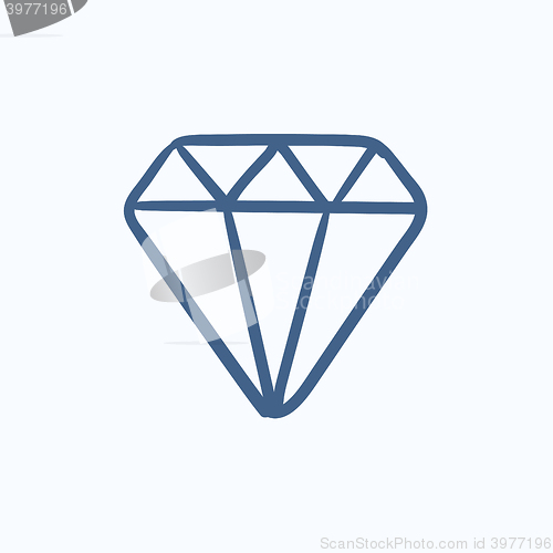 Image of Diamond sketch icon.