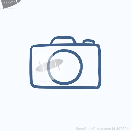 Image of Camera sketch icon.