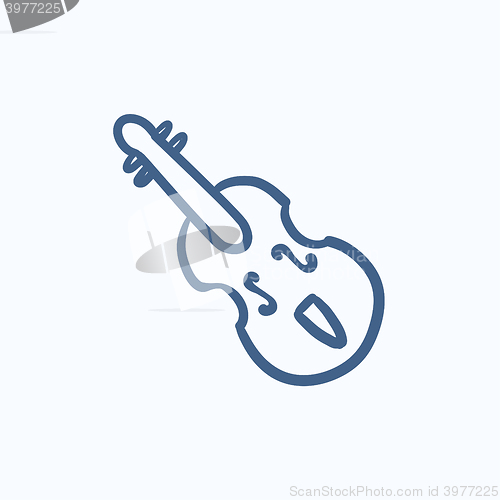 Image of Cello sketch icon.