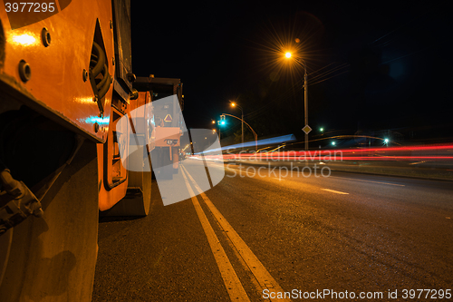 Image of repairing the road