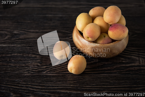 Image of orange fresh apricots