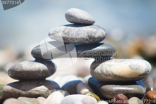 Image of balancing stone bridge