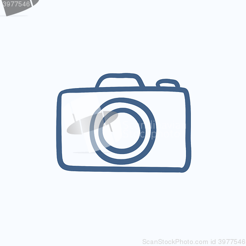 Image of Camera sketch icon.