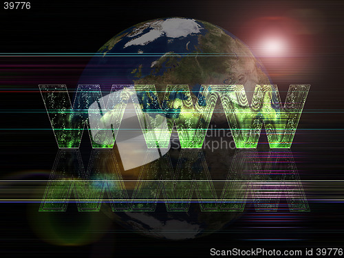 Image of Global background series- World Wide Web