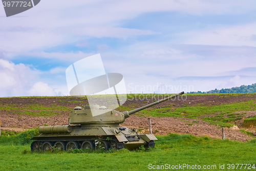 Image of Tank on the Field