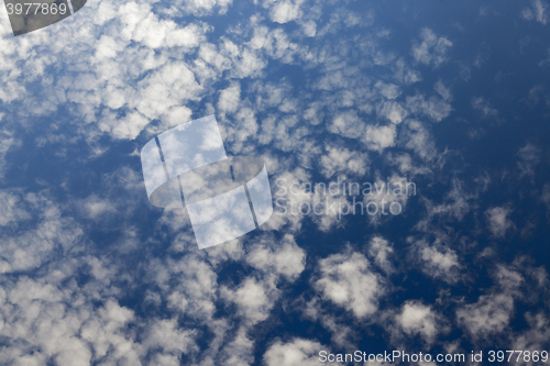 Image of sky with clouds  