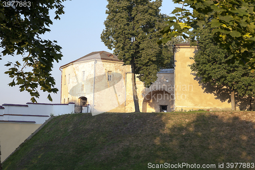 Image of ancient fortress, Grodno  