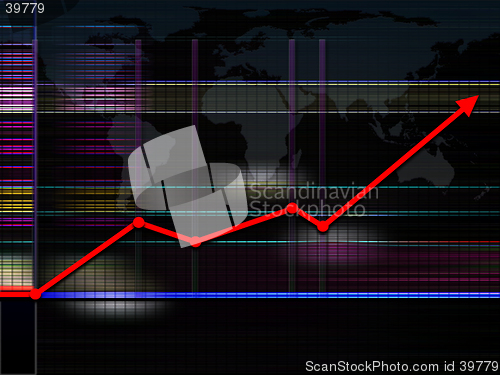 Image of Chart background, with the map on the center