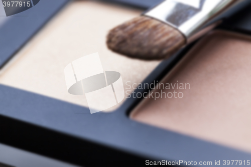 Image of eye shadow, close-up  