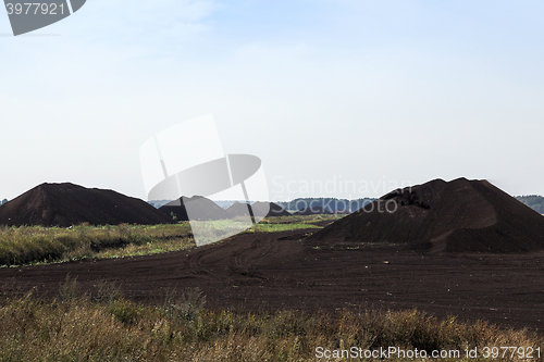 Image of extraction of peat  