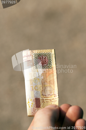 Image of hundred Ukrainian hryvnia  