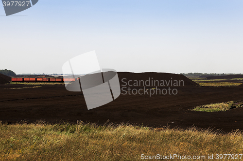 Image of extraction of peat  