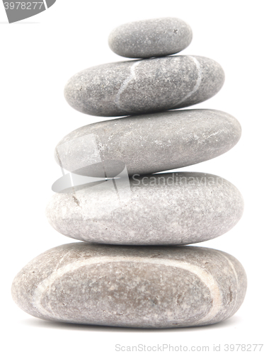 Image of balancing pebble tower
