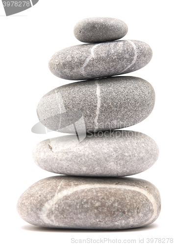Image of balancing pebble tower