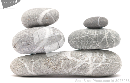 Image of balancing pebble tower