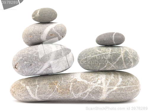 Image of balancing pebble tower