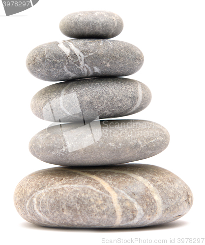Image of balancing pebble tower