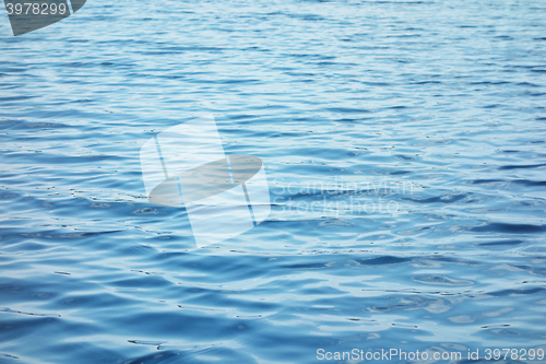 Image of blue water background