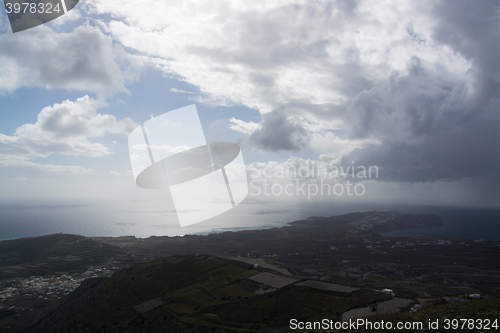 Image of Landscape at Santorini, Greece