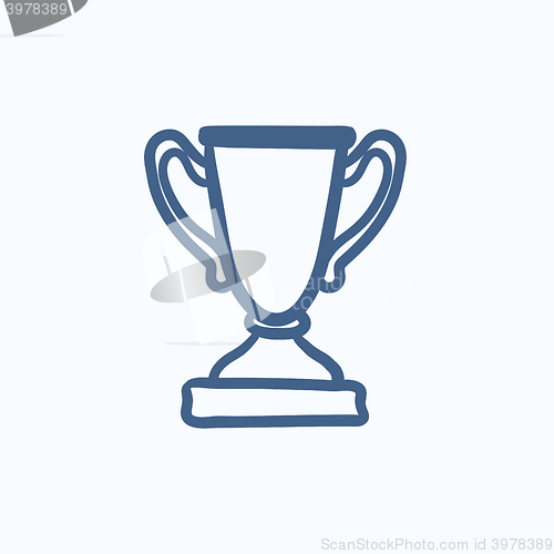 Image of Trophy sketch icon.