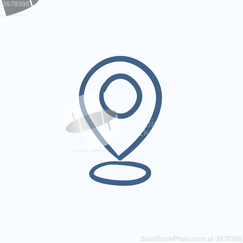 Image of Navigator guide itinerary sketch icon.