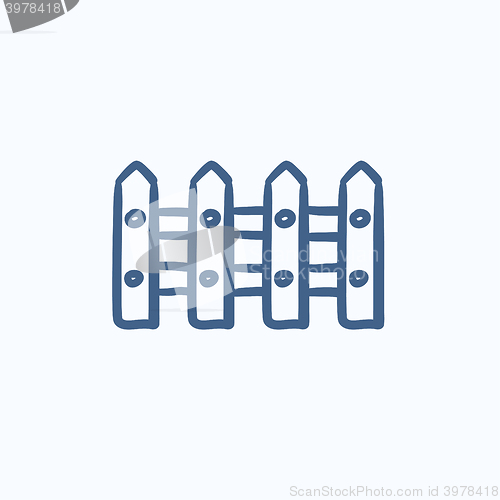 Image of Fence sketch icon.