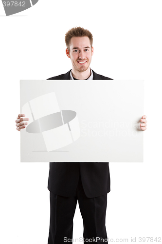Image of Caucasian businessman