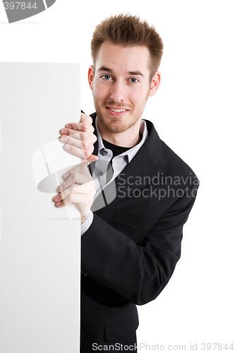 Image of Caucasian businessman