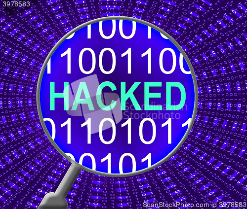 Image of Internet Hacked Means Crack Online And Searching