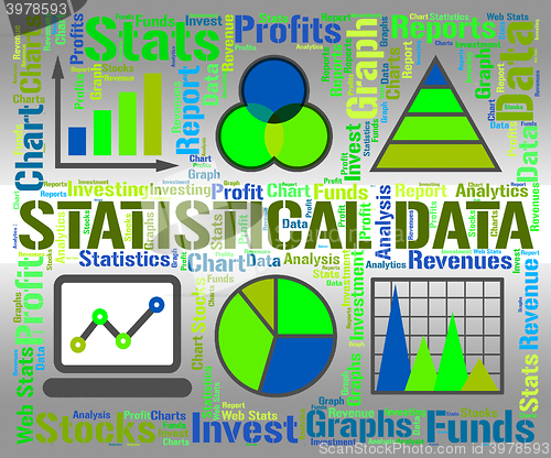 Image of Statistical Data Represents Infograph Graphic And Chart