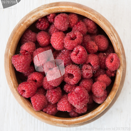 Image of Fresh ripe raspberry