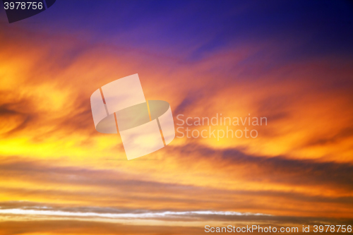 Image of sky during sunrise 