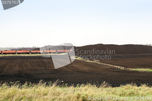 Image of extraction of peat  