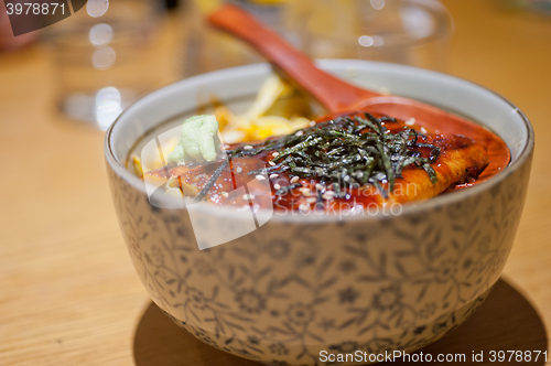 Image of Japanese ramen noodles