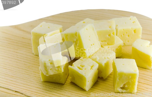 Image of Cubes of cheese