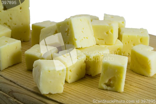 Image of cheese cubes