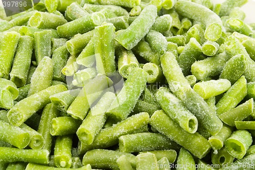 Image of frosen green beans