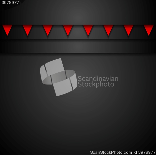 Image of Dark abstract corporate background