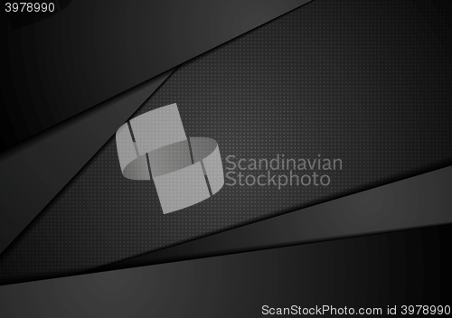 Image of Black abstract corporate background