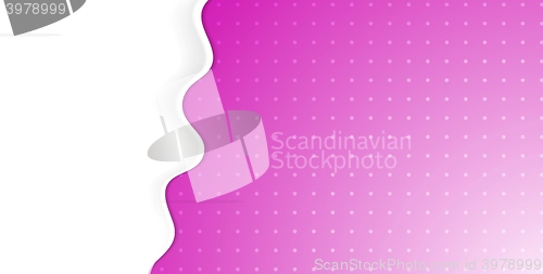 Image of Abstract bright pink wavy background