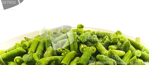 Image of frozen string beans