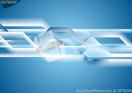Image of Bright tech striped background