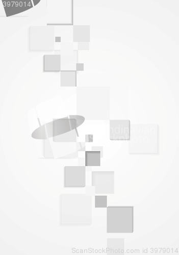 Image of Abstract vertical background with grey squares