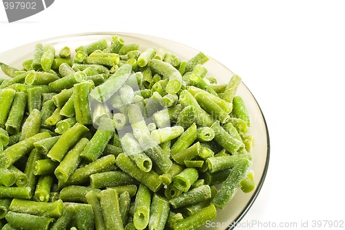 Image of frozen string beans