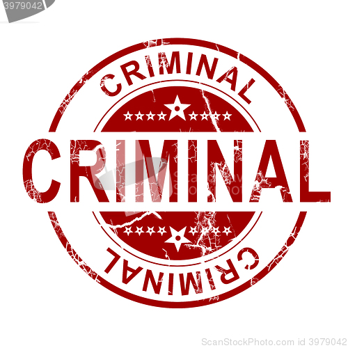 Image of Criminal stamp