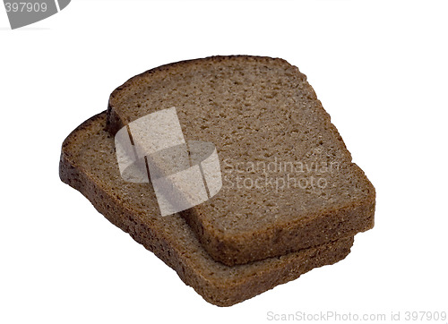 Image of two pieces of a bread