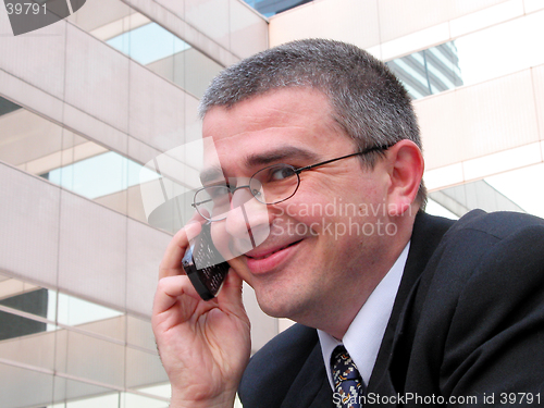 Image of Businessman smile