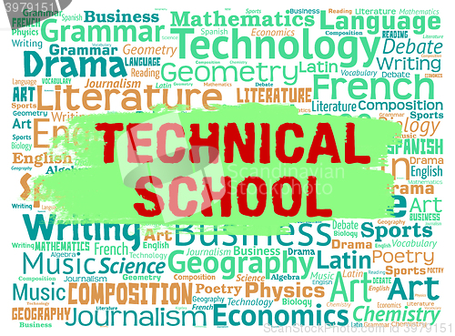 Image of Technical School Indicates Specialist Education And Learning