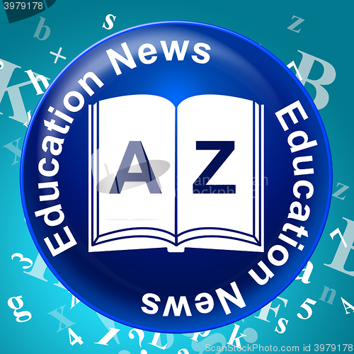 Image of Education News Represents Tutoring Info And Training