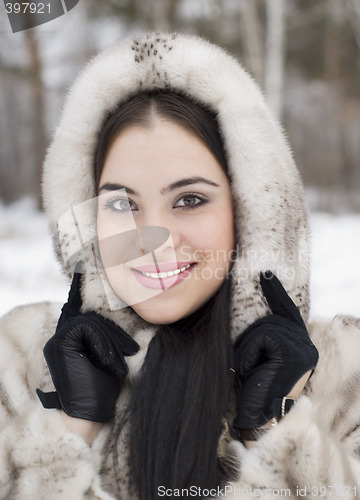 Image of winter portrait
